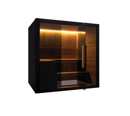 Hekla Traditional 210x Nero – 4–5 Person Electric Sauna
