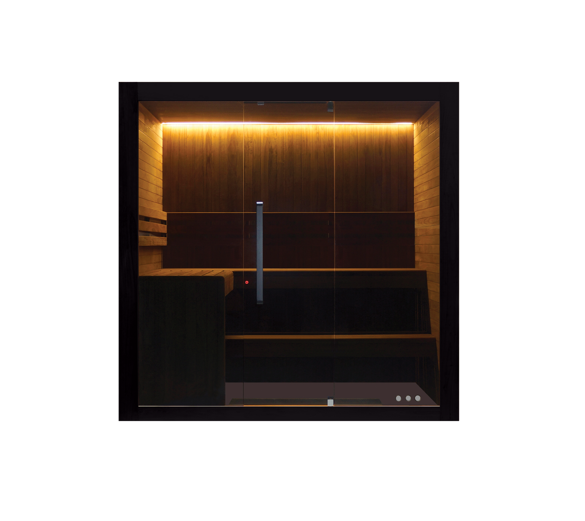 Hekla Traditional 210x Nero – 4–5 Person Electric Sauna