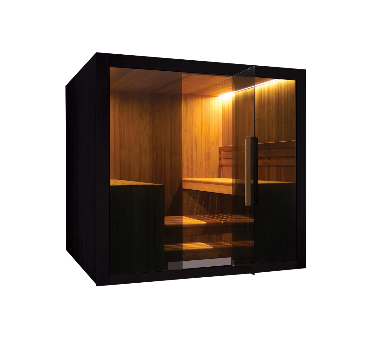Hekla Traditional 220 Nero – 6-Person Electric Sauna