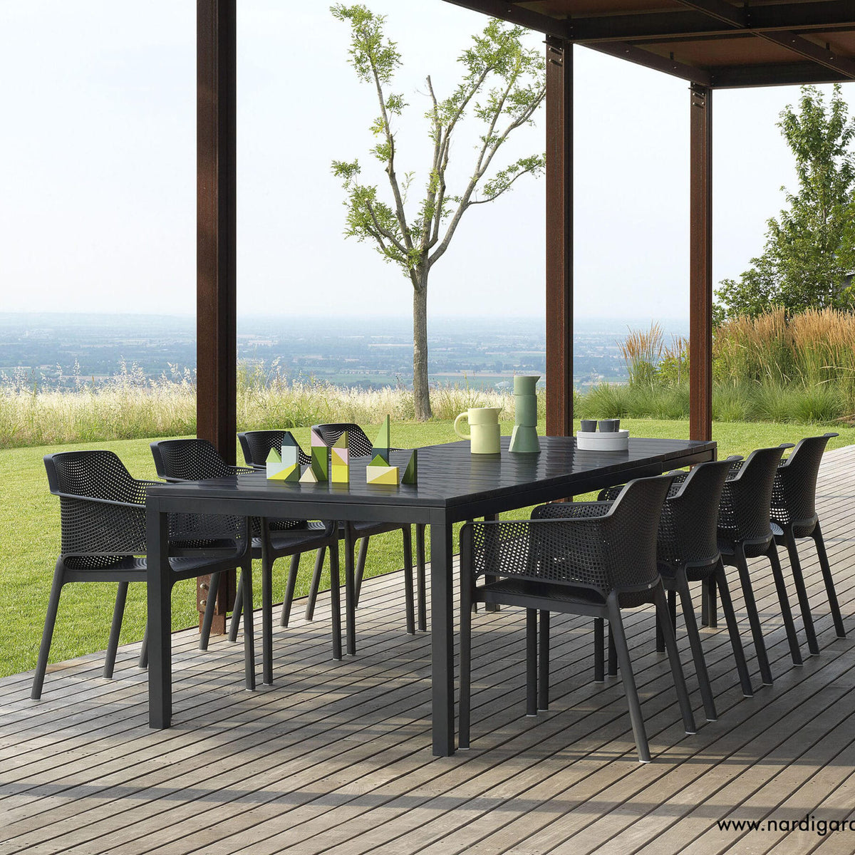 Net Dining Armchair by Nardi