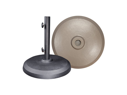 50 LB Garden Cast Aluminum Umbrella Base – Black