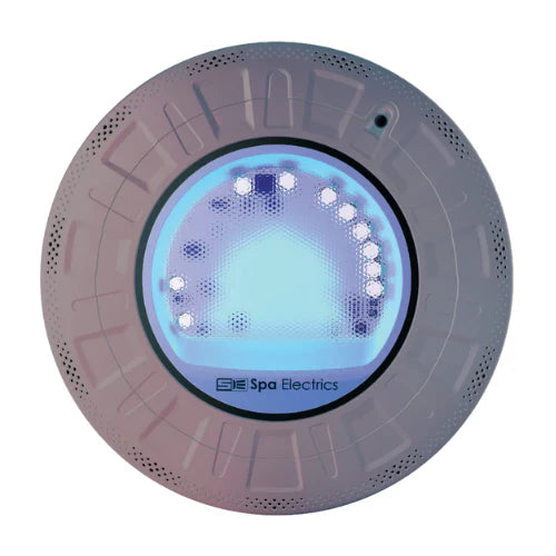 10" Retro Light - Colour LED, 12V, 45W, Grey Trim