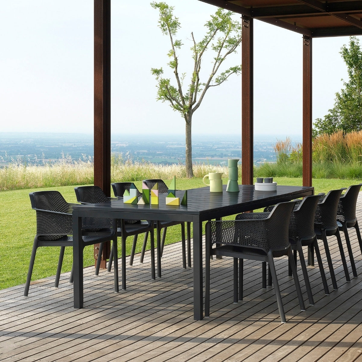 Rio 210 Resin Extendable Dining by Nardi