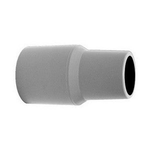Hose cuff, 1-1/4, White,  Non Swivel
