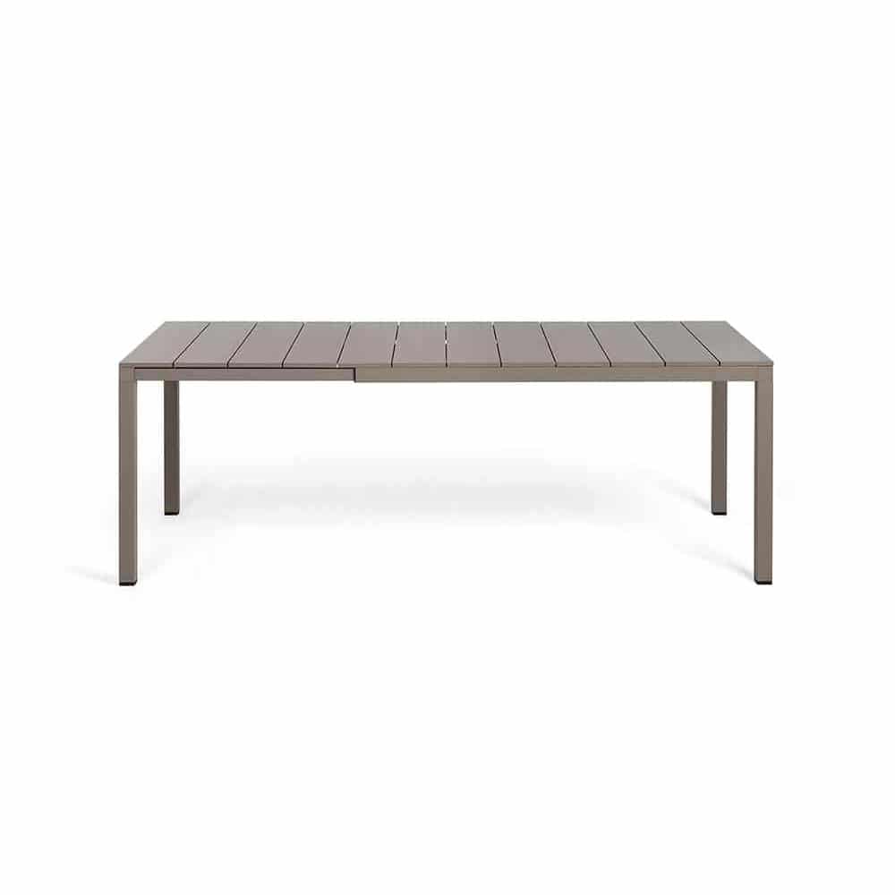 RIO 140 Aluminum Extendable Dining Table by Nardi