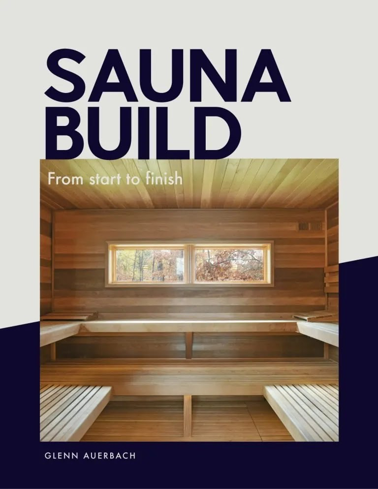 Sauna Build guide by Glenn Auerbach, front cover