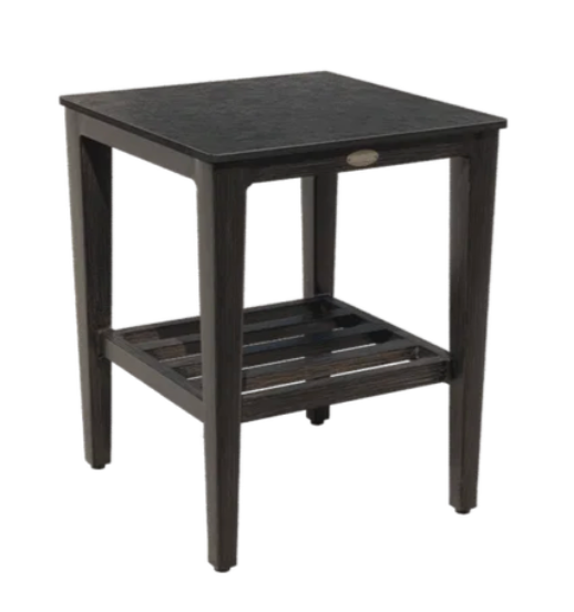Biltmore 18″ SQ Sintered Stone End Table By Ratana
