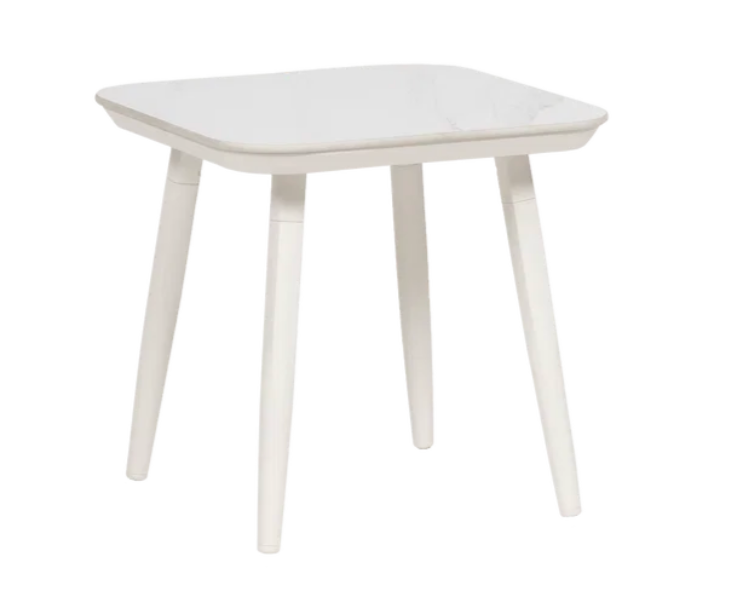 Noma Sintered Stone End Table By Ratana