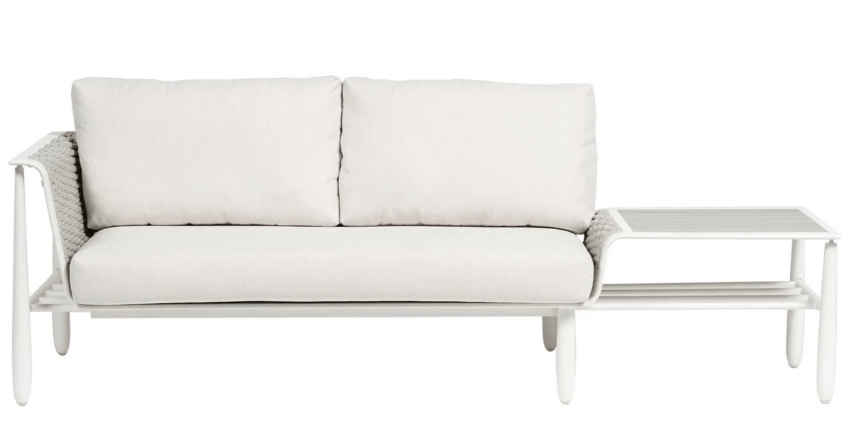 Diva 2-Seater Left Arm w/Corner Table by Ratana