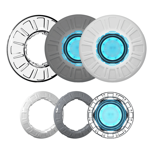 T1 Titan Nicheless Retro, Colour LED, 12V, Grey Trim