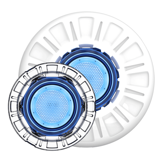 T1 Titan Nicheless Retro, Colour LED, 12V, White Trim