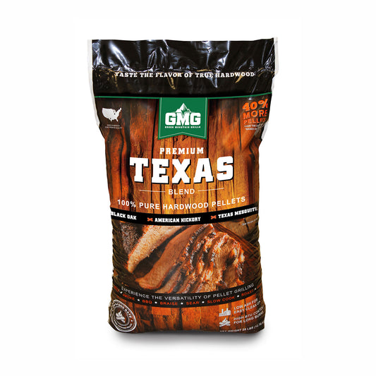 Green Mountain Grills Premium Texas Blend Pellets – 28 lb