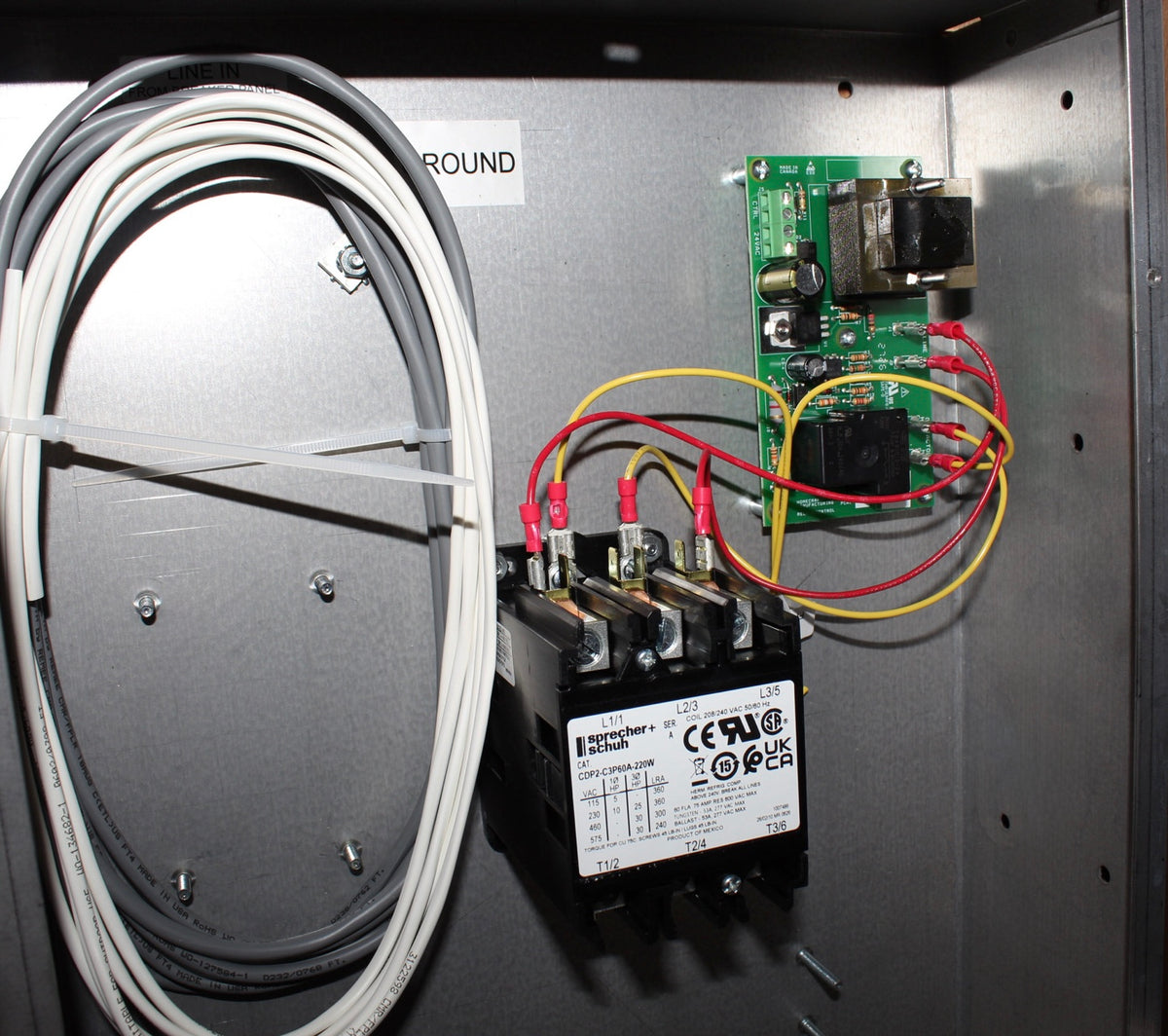 TKE3 indoor contactor box wiring