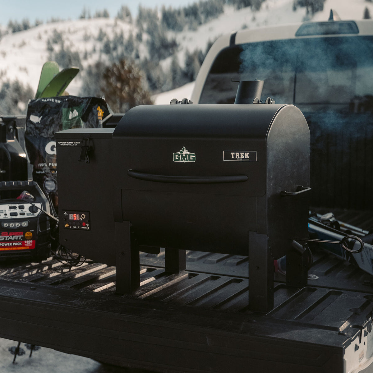 TREK PRIME® 2.O pellet grill