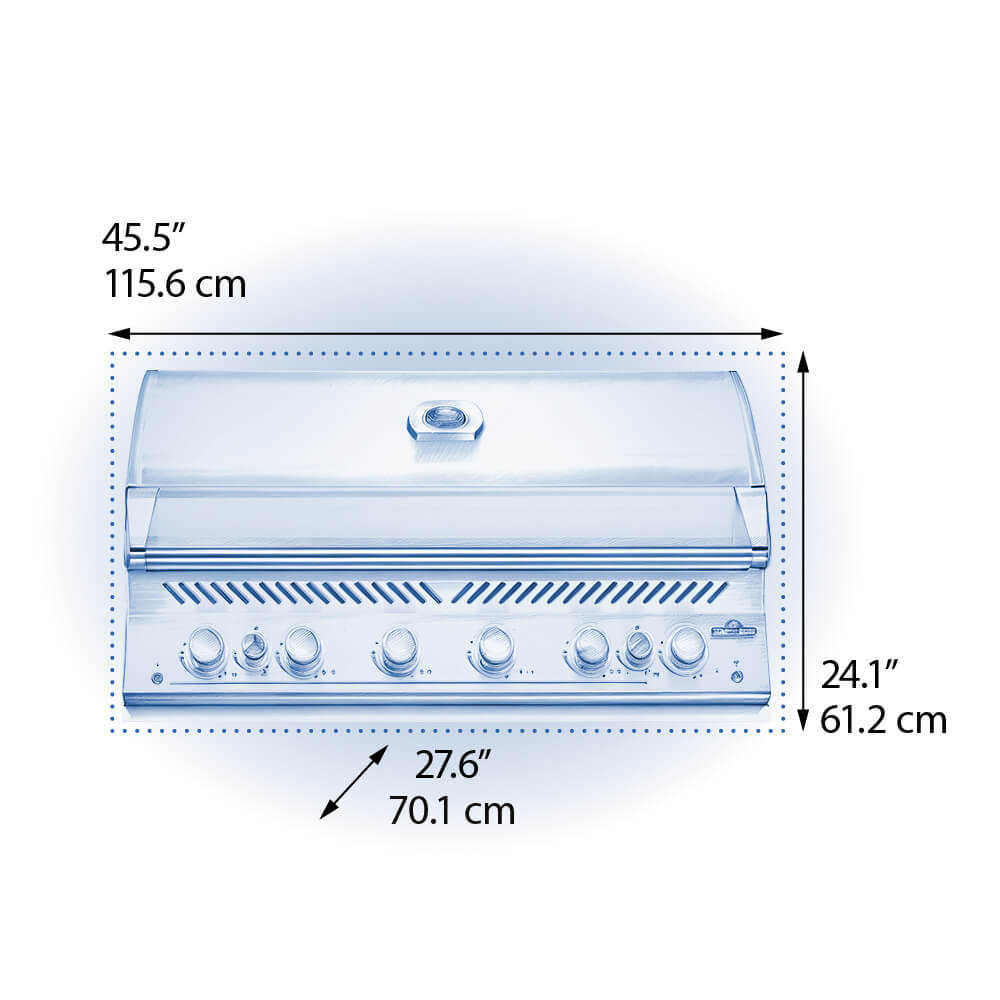 Built-In 700 Series 44-inch Gas Grill