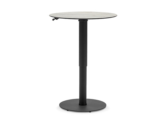 ENJOY round adjustable height table By Couture Jardin