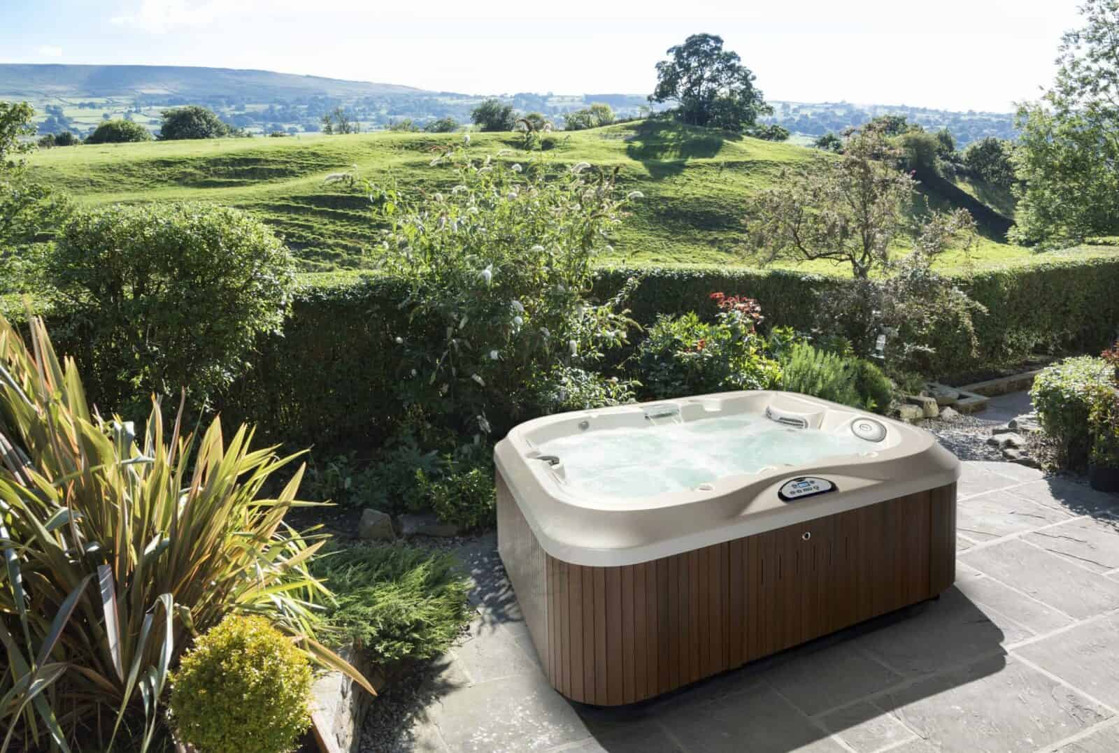 Outdoor Hot Tub Installation