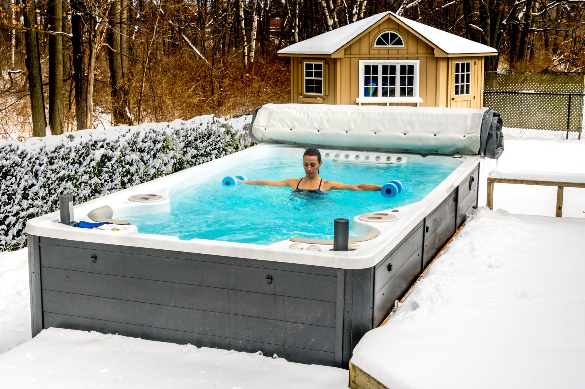 Swim Spa Exercise 101 Discover the Benefits of a Swim Spa