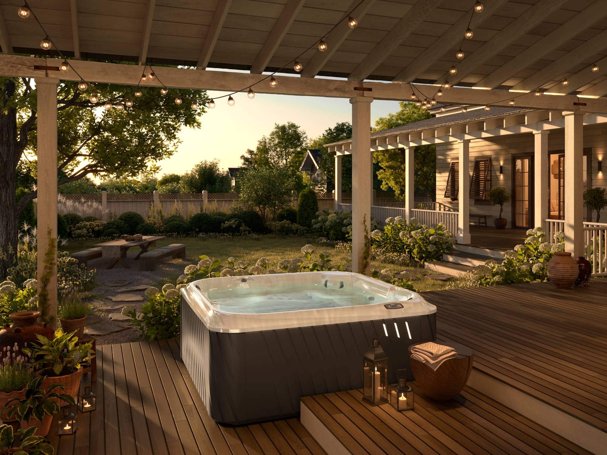 Clean Hot Tub Water CLEARRAY Active Oxygen™ Clean Water System