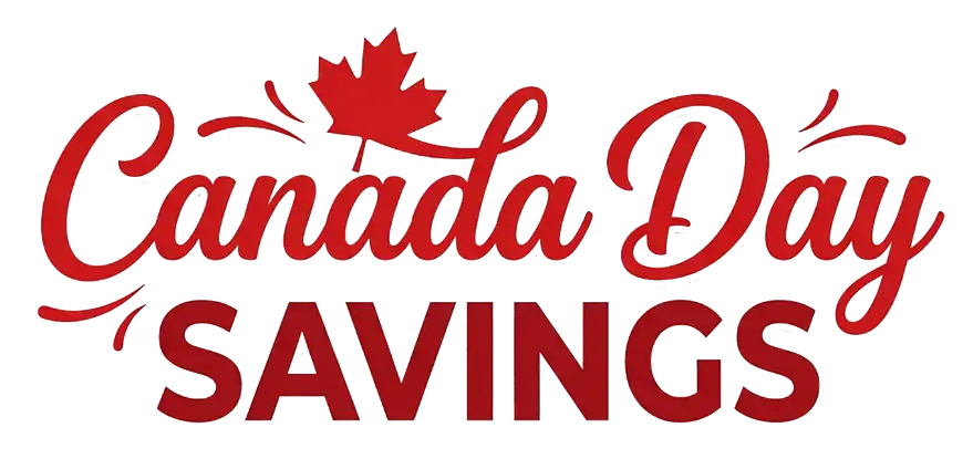 Canada Day Savings Logo Jacuzzi